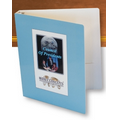 Laminated 3-Ring Binder w/ 2 4" Pockets (1 Color/1 Side)